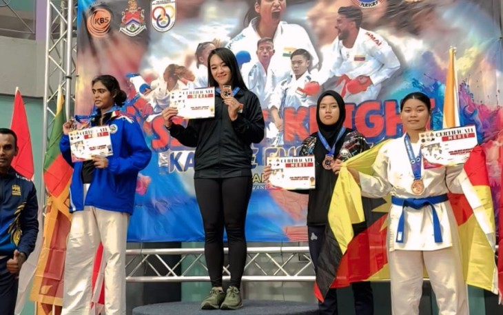 Bripda Jessica Polwan di Polda Riau