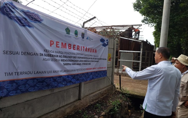 Kemenag Apresiasi Warga Mengosongkan Secara Mandiri