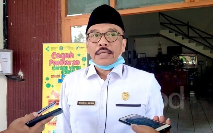 Ketua Bapemperda DPRD Kabupaten Trenggalek Samsul Anam, saat dikonfirmasi.
