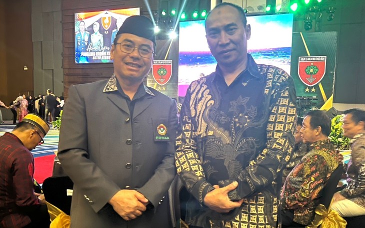 Ketua LDII Sulsel dan Pangdam Hasanuddin Mayjen TNI Windiyatno