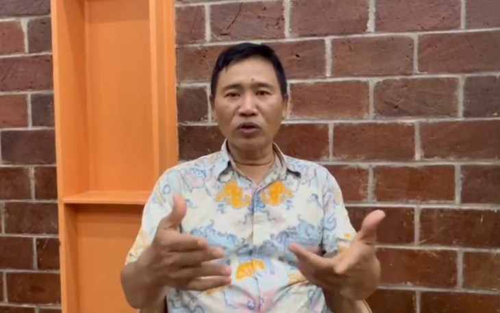 Ketua Umum Persatuan Buruh Migran yang juga menjabat sebagai Deputi Perlindungan Buruh Migran Partai Buruh, Anwar Maarif