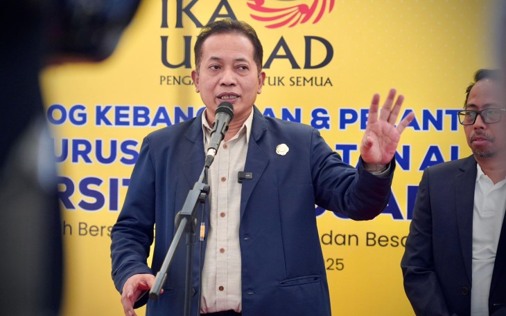 Ketua Umum Ikatan Keluarga Alumni Universitas Padjadjaran (IKA Unpad) Ferry Juliantono