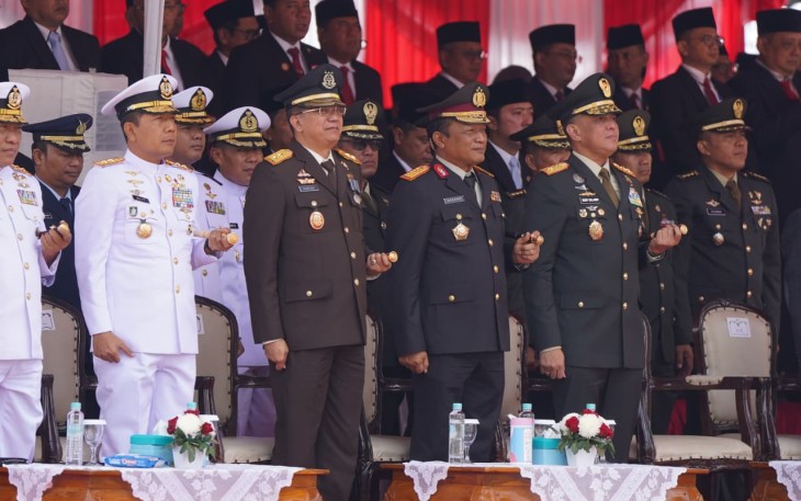 Pangdam Brawijaya, Mayjen TNI Rudy Saladin, M.A, saat Ikuti Upacara Peringatan Hari Sumpah Pemuda