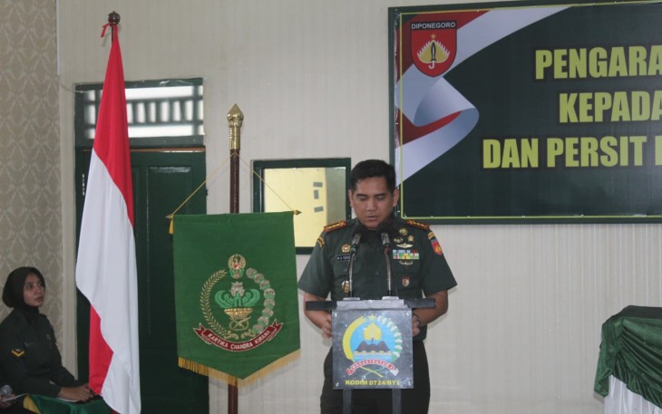 Danrem 074/Warastratama Kolonel Inf M. Arry Yudistira, S.I.P., M.I.Pol., M.Han