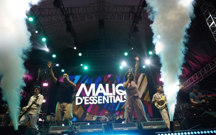 Konser Laras Hati Mangkunegaran, di kawasan ikonik Pamedan Mangkunegaran, Surakarta.