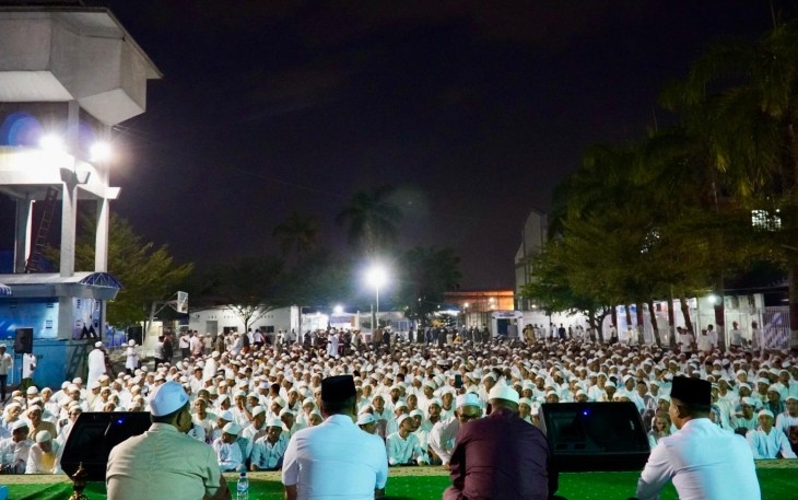 1200 Warga Binaan Rutan I Medan Peringati Maulid Nabi Bersama Para Habaib