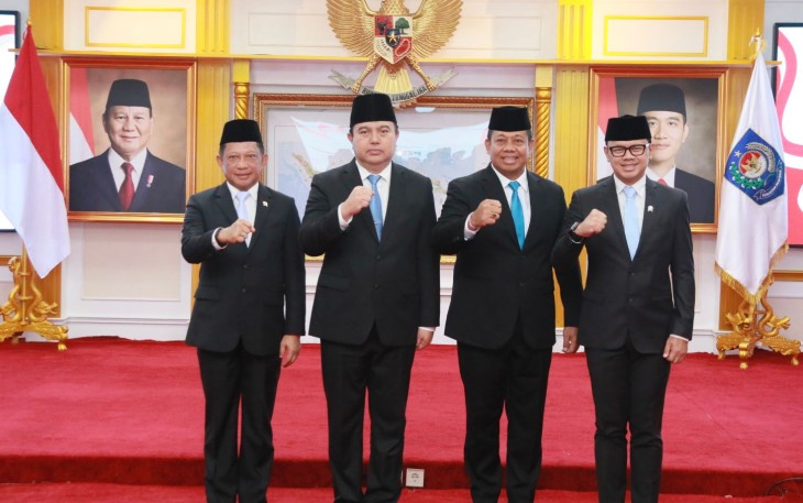 Foto Bersama usai pelantikan