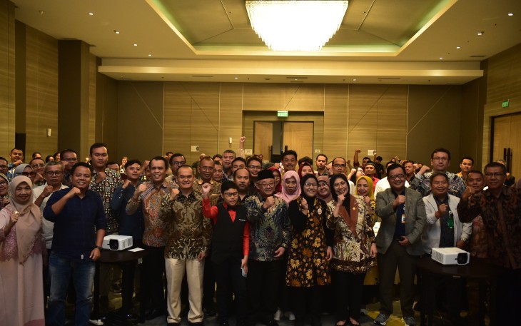 Mendikdasmen, Abdul Mu’ti dalam acara Advokasi Optimalisasi Fungsi Unit Layanan Disabilitas (ULD) Bidang Pendidikan