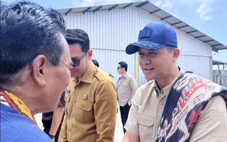 Mentrans Iftitah di Kawasan Transmigrasi Melolo, Sumba Timur, Selasa (19/8)