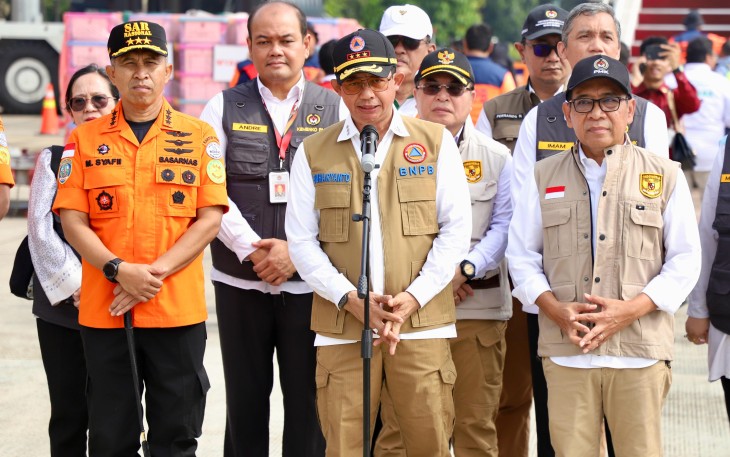 Pemerintah Kirim 124 Ton Bantuan Kemanusiaan untuk Myanmar