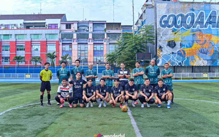 Perkuat Sinergi, BRI Region 6/Jakarta 1 Gelar Laga Persahabatan Mini Soccer Bersama Kementerian PKP