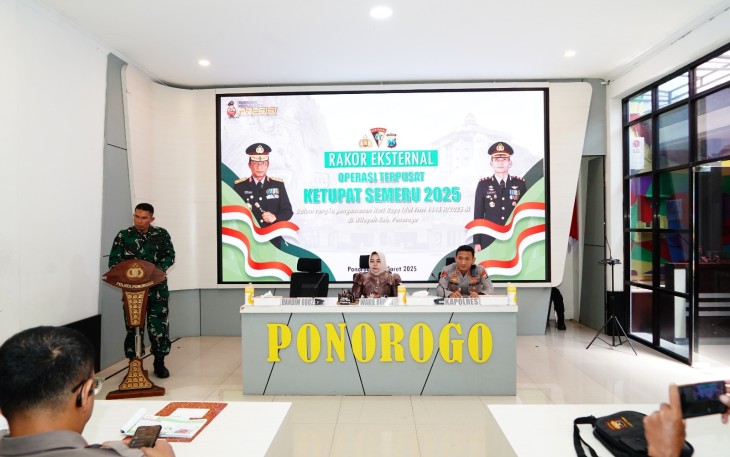 Komandan Kodim 0802/Ponorogo Letkol Inf Dwi Soerjono 