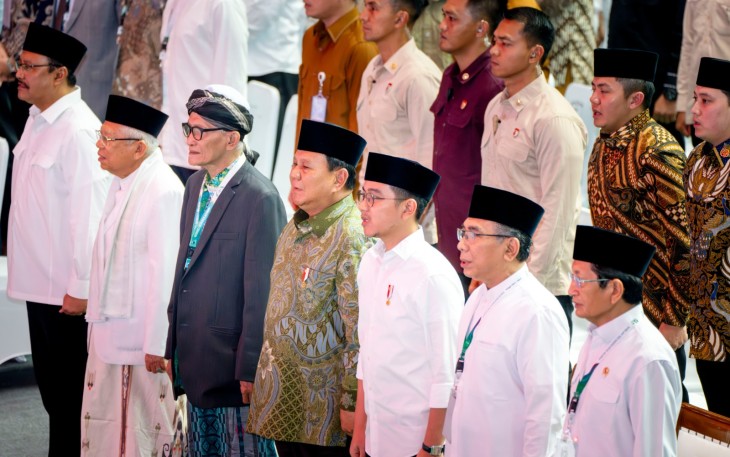 Presiden RI saat Hadiri Harlah ke-102 Nahdlatul Ulama