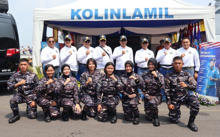 Foto bersama Satlinlamil 2