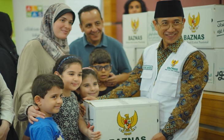 Wakil Ketua BAZNAS RI, H. Mokhamad Mahdum (Haji Mo) di Mesir, Jumat (15/8/2025).