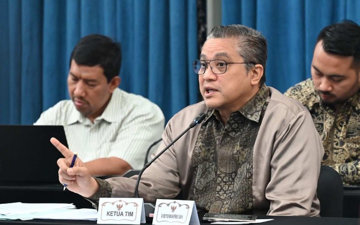 Wakil Ketua Komisi II DPR RI Dede Yusuf Macan Effendi saat memimpin kunjungan kerja spesifik Komisi II ke Bandung, Jawa Barat, Kamis (6/3/2025). Foto