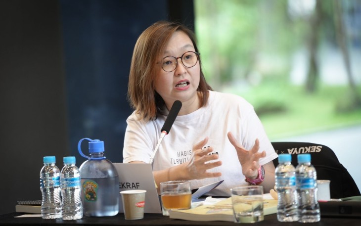 Wamen Ekraf Irene dalam talkshow