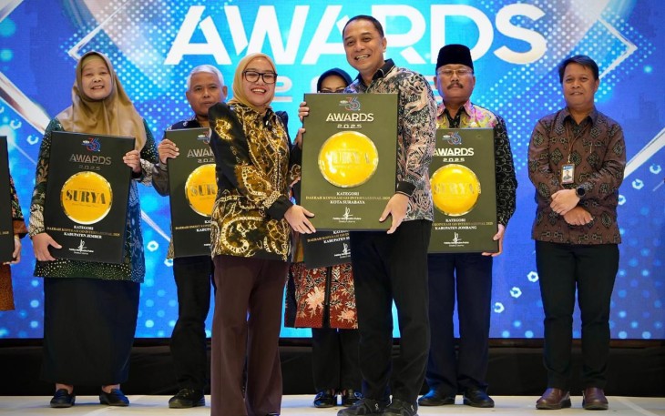 Wamenkop Farida Farichah dalam talkshow bertajuk ‘Kopdes Merah Putih, Asta Cita, Perekonomian Jawa Timur,’ di Jawa Timur (Jatim), Kamis (27/11/2025).