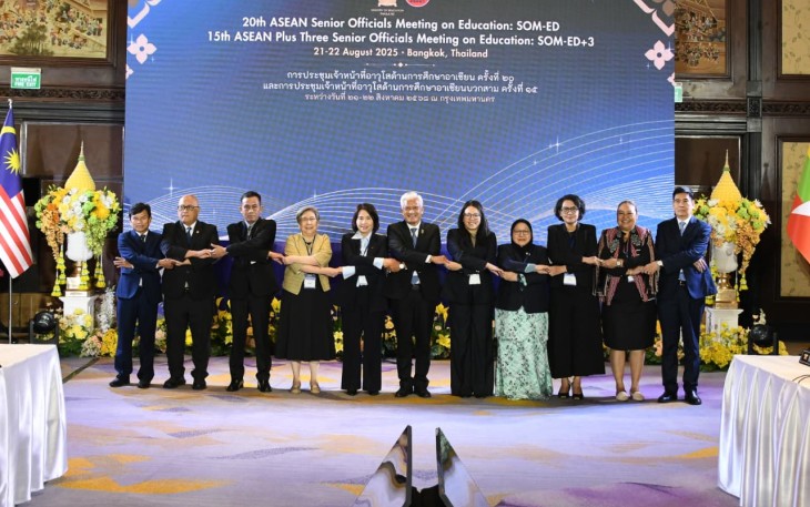 Sidang ke-20 ASEAN Senior Officials Meeting on Education (20th SOM-ED), delegasi Indonesia hadir diwakili oleh Sekretaris Jenderal (Sesjen), Kementerian Pendidikan Dasar dan Menengah (Kemendikdasmen), Suharti