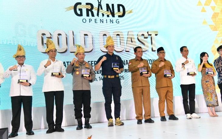 Gubernur Ansar Dampingi Menko AHY Resmikan Gold Coast International Ferry Terminal Bengkong Batam