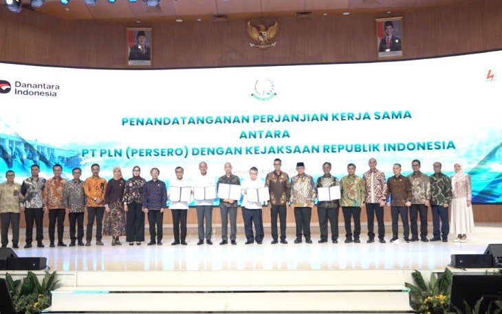 Kejaksaan RI dan PT PLN Persero Perkuat Sinergi  Melalui Penandatanganan Kerja Sama Strategis