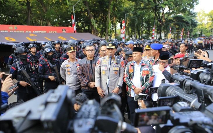 Polda Metro Jaya Gandeng Ormas Jaga Jakarta