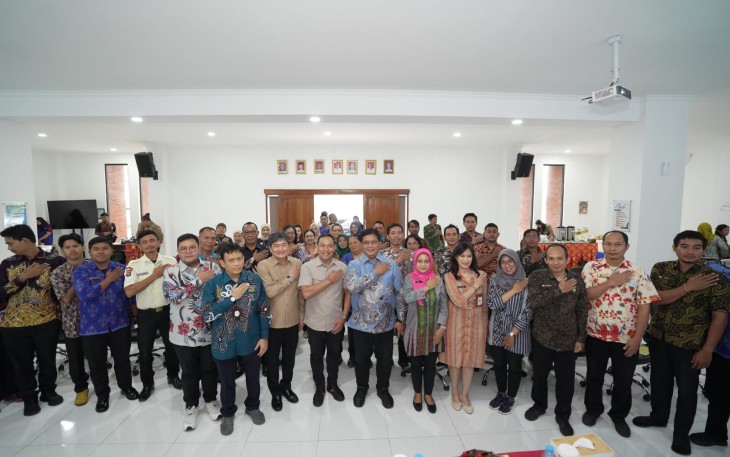 Wakil Menteri Transmigrasi Viva Yoga Mauladi di Balai Pelatihan dan Pemberdayaan Masyarakat Transmigrasi (BPPMT) Denpasar, Seminyak, Badung, Bali, 31/7/2025