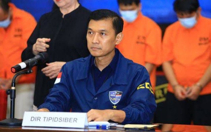 Direktur Tipidsiber Bareskrim Polri Brigjen Himawan Bayu Adji 