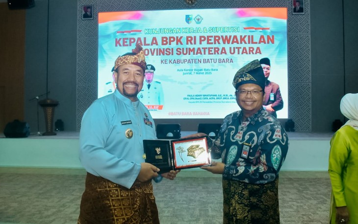 Bupati Batu Bara Terima Kunker BPK RI Provinsi Sumut