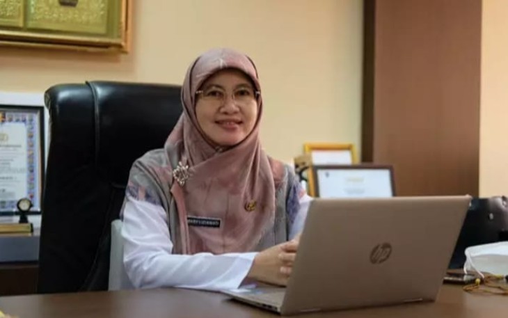 Kepala Dinas Kesehatan Kota Depok Mary Liziawati