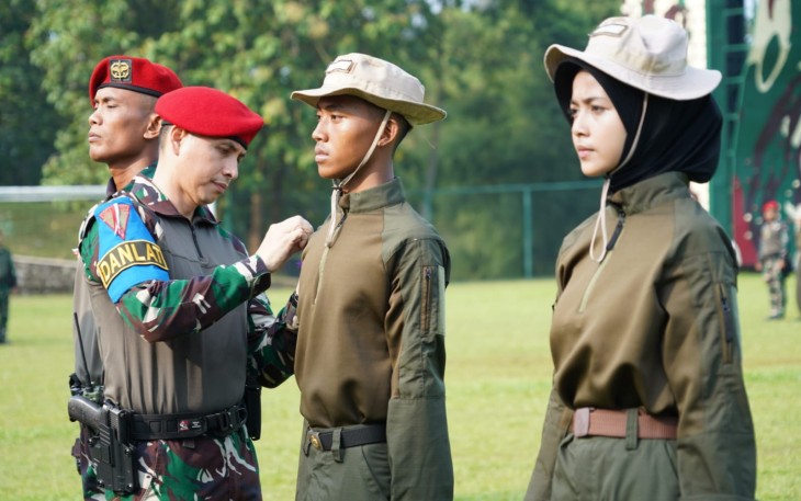 1.000 Siswa-siswi SMK Ikuti Gelombang 2 Korps Kadet Republik Indonesia di Batalyon 13 Kopassus