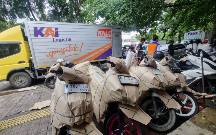 KAI Logistik Berikan Diskon Pengiriman Motor Hingga 25%