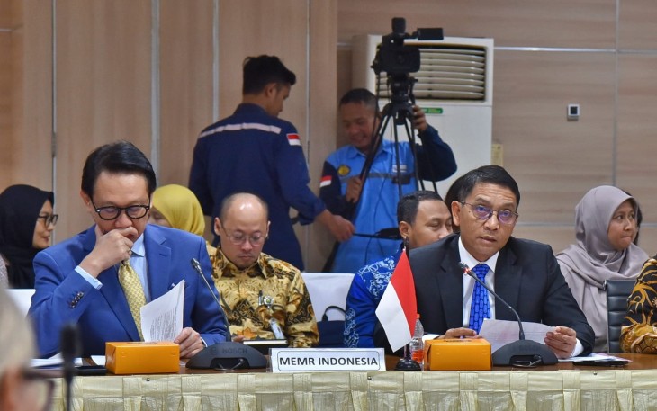 Sosialisasi Nota Kesepahaman Rantai Pasok Mineral Kritis dan Strategis, pada Selasa (18/2)