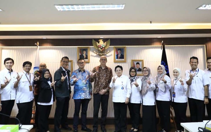 KKP foto bersama dengan Dubes Kanada di Jakarta, Rabu (19/2)