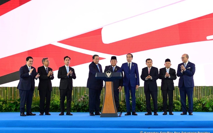 Presiden Republik Indonesia (RI) Prabowo Subianto resmi meluncurkan Badan Pengelola Investasi Daya Anagata Nusantara (Danantara) di Jakarta pada Senin (24/2)