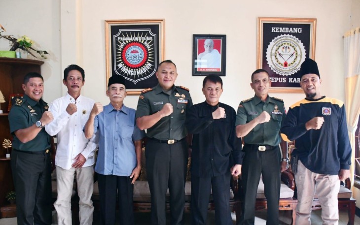 Danrem 081/DSJ Kolonel Arm Untoro Hariyanto kembali bergerilya dalam upayanya membangun komunikasi dengan seluruh komponen bangsa di Madiun Raya