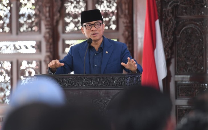 Mendes Yandri, Kamis (20/11/2025) di Pendopo Rumah Dinas Bupati Semarang.