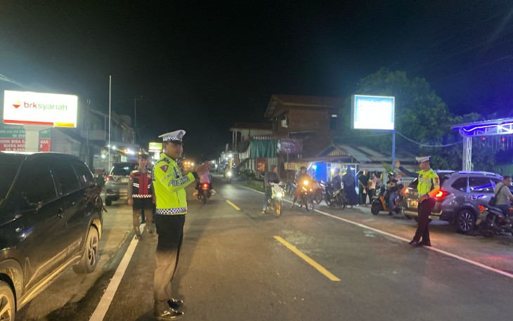 Satlantas Polres Lingga Prioritaskan Keselamatan dan Kelancaran Arus Mudik Lebaran