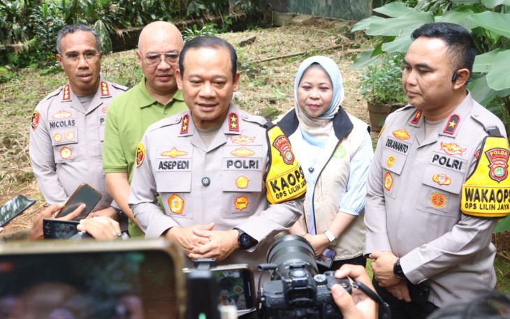 Kapolda Metro Jaya Irjen Asep Edi Suheri di Ragunan, Sabtu (27/12/2025).