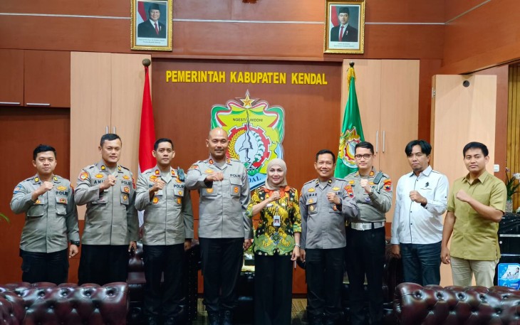 Polres Kendal Gandeng Pemkab Kawal Kondusifitas