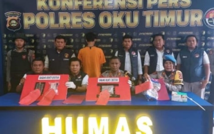 Anggota Satreskrim Polres Oku Timur Berhasil Mengamankan Satu Pelaku Rampok Bersenpi 