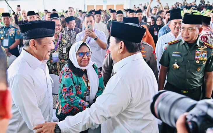 Panglima TNI Dampingi Presiden RI Buka Kongres Ke-18 Muslimat Nahdlatul Ulama