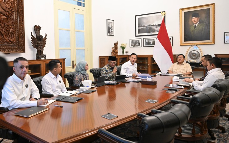 Rapat Terbatas yang Dipimpin Presiden Republik Indonesia Prabowo Subianto 