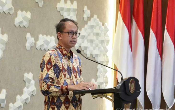 Deputi bidang koordinasi kerja sama ekonomi dan investasi Kemenko Perekonomian, Edi Prioritas Pambudi