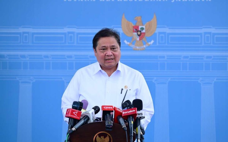 Menko Perekonomian Airlangga Hartarto 