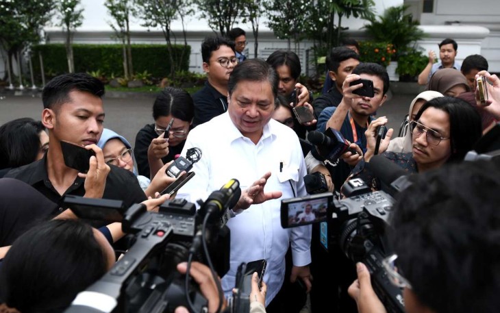 Menko Perekonomian Airlangga Hartarto 