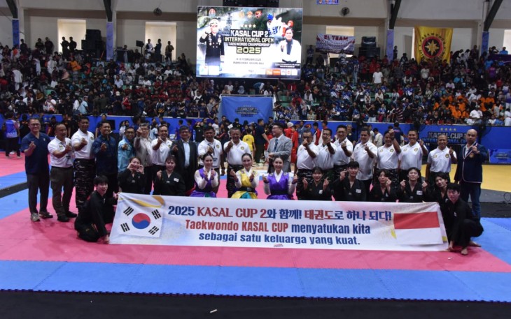 Pulau Bali Jadi Arena Kejuaraan Internasional Taekwondo Kasal Cup 2025