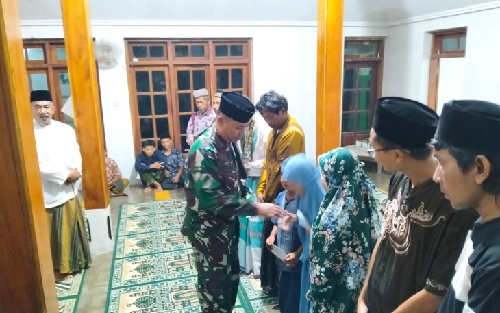 Danramil 0801/03 Arjosari Gelar Safari Ramadan Bersama Forkopimca