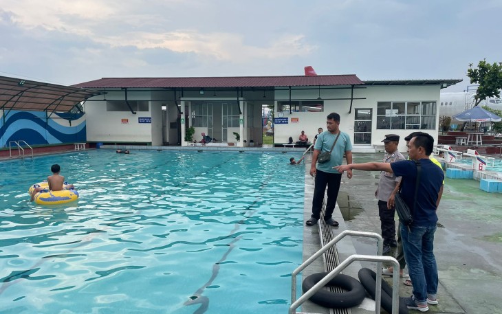 Kolam renang Edupark Intanpari kedalaman 1,3 meter lokasi tenggelamnya korban