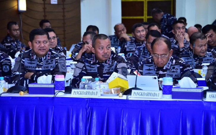 Pangkoarmada III Hadiri Rapat Pimpinan TNI Angkatan Laut Tahun 2025 